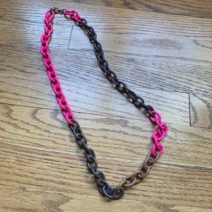 Multi-Color J. Crew Chain Link Necklace